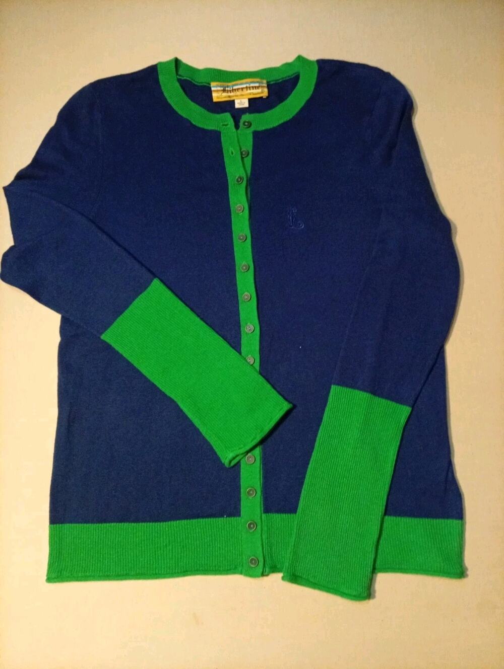 Libertine Cardigan L Large 42 44 Target Women's Cashmere Cotton Preppy Old Money